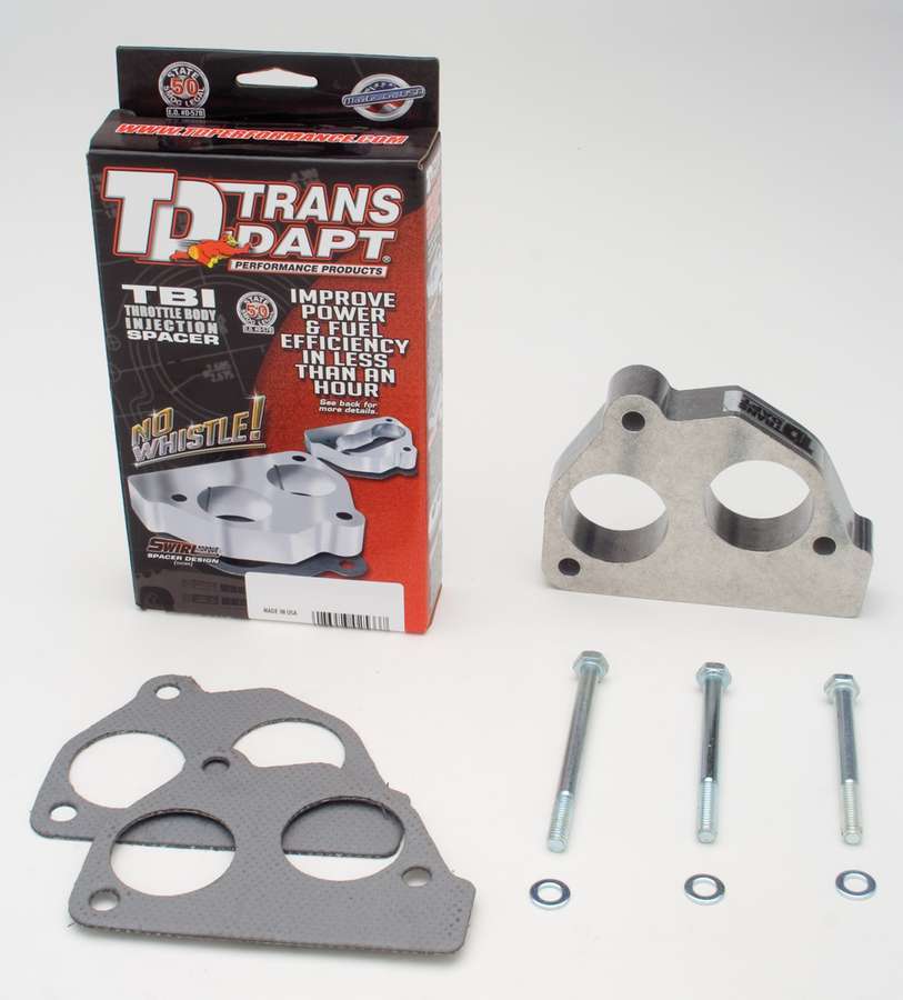 Trans-Dapt Performance 2733 86-92 SBC Ported Throttle Body Spacer Trans-Dapt Performance 2733