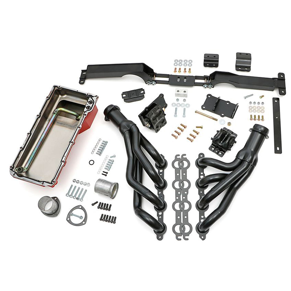 Trans-Dapt Performance 48061 Swap In A Box Kit LS Eng ine Into 82-88 GM G-Body Trans-Dapt Performance 48061