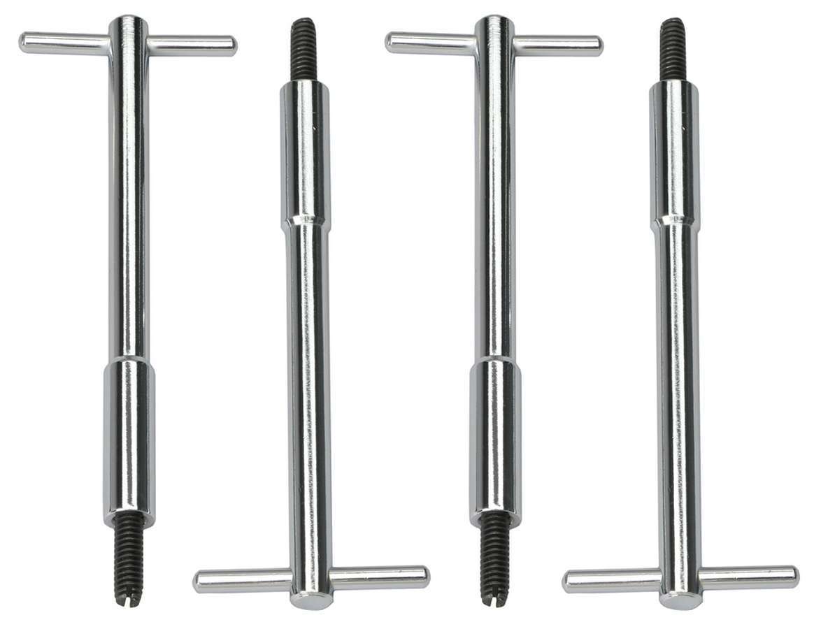 Trans-Dapt Performance 4936 Chrome T-Bar Wing Nuts Trans-Dapt Performance 4936