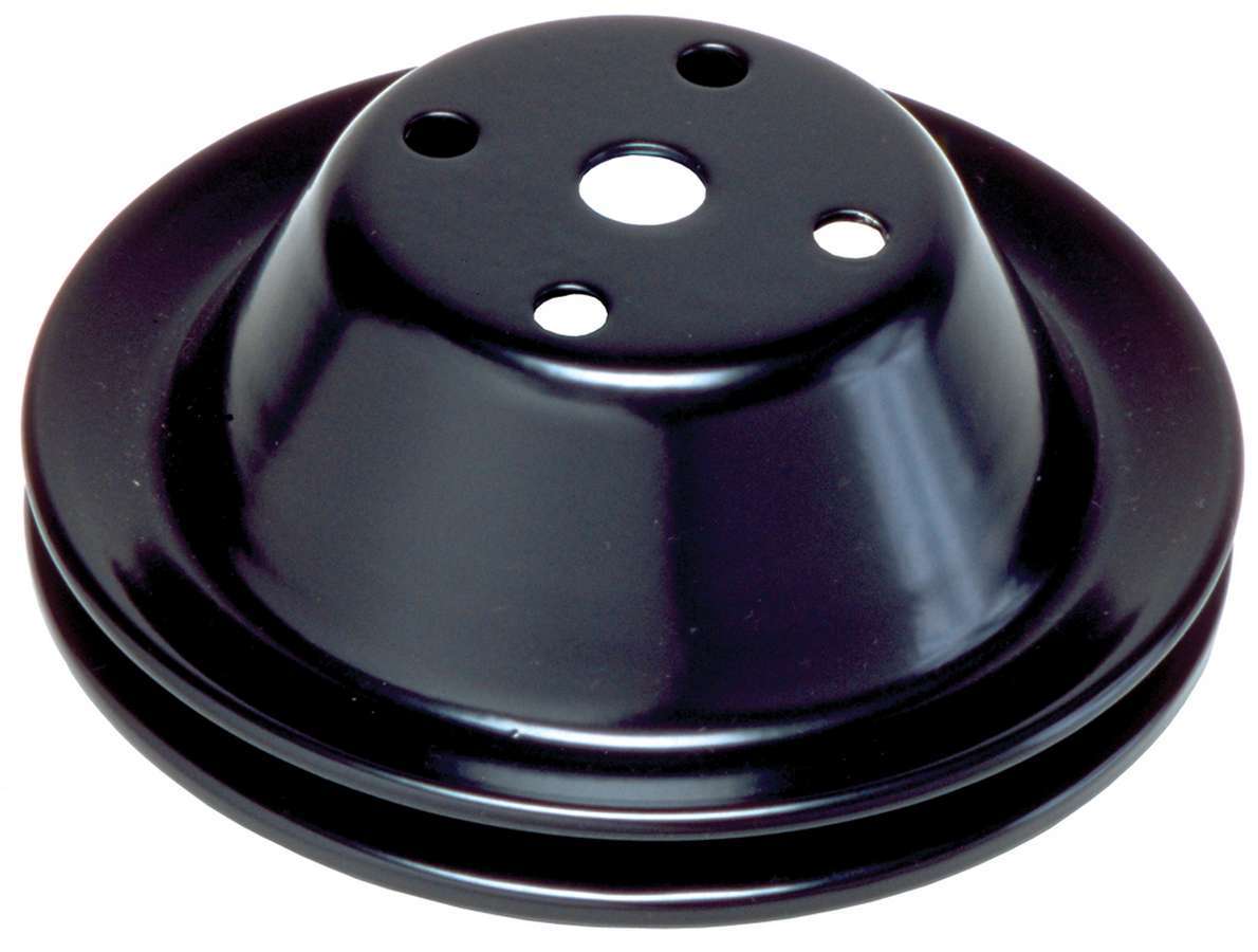Trans-Dapt Performance 8600 SBC SWP Water Pump Pulley 1 Groove Black Trans-Dapt Performance 8600