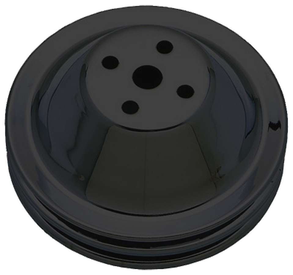 Trans-Dapt Performance 8601 SBC SWP Water Pump Pulley 2 Groove Black Trans-Dapt Performance 8601