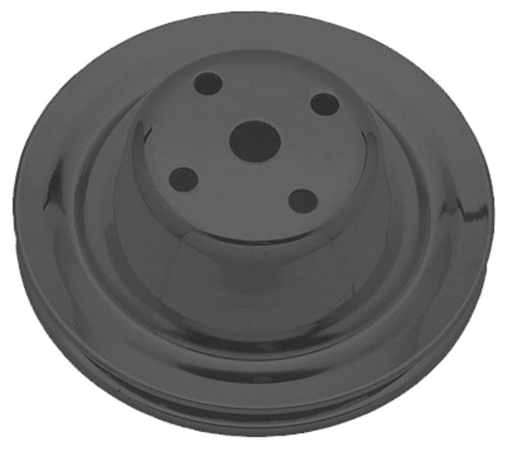 Trans-Dapt Performance 8604 SBC LWP Water Pump Pulley 1 Groove Black Trans-Dapt Performance 8604