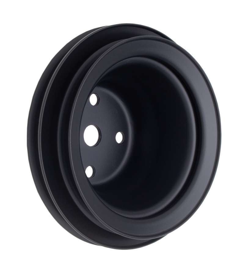 Trans-Dapt Performance 8623 BBC LWP Water Pump Pulley 2 Groove Black Trans-Dapt Performance 8623