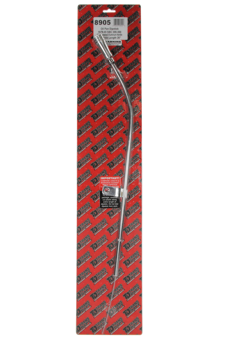 Trans-Dapt Performance 8905 Billet Handle Dipstick SBC 80-82 Trans-Dapt Performance 8905