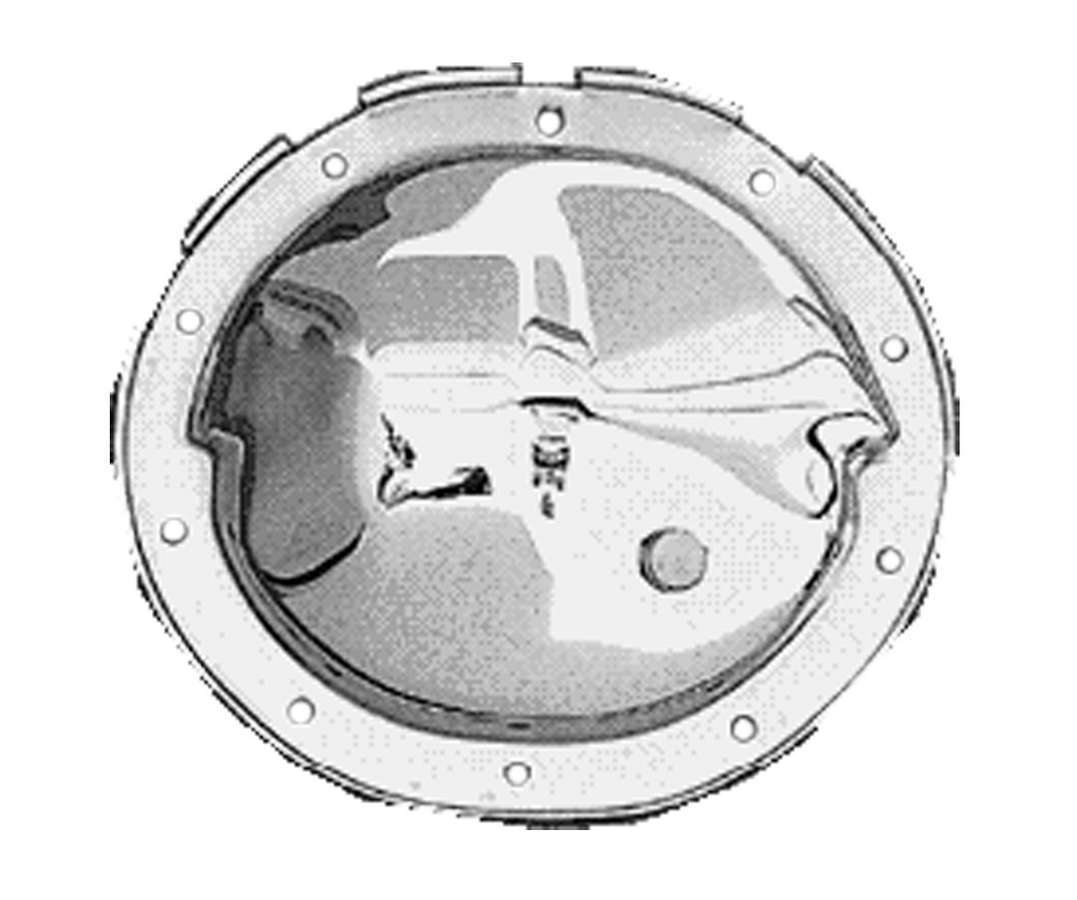 Trans-Dapt Performance 9037 Differential Cover Kit Chrome GM 8.5 Ring Gear Trans-Dapt Performance 9037