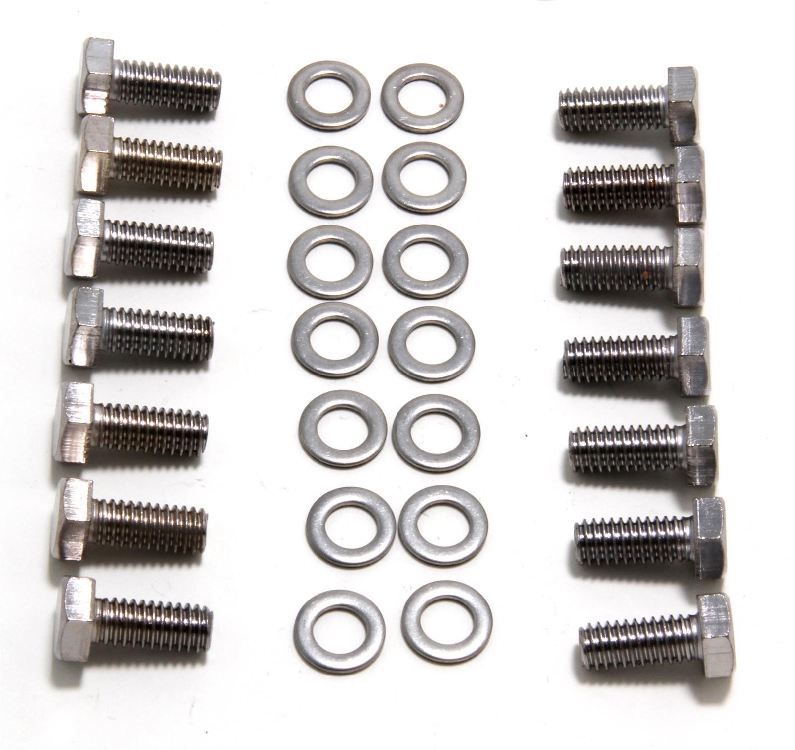 Trans-Dapt Performance 9692 Trans Pan Hex Chrm Bolts Trans-Dapt Performance 9692