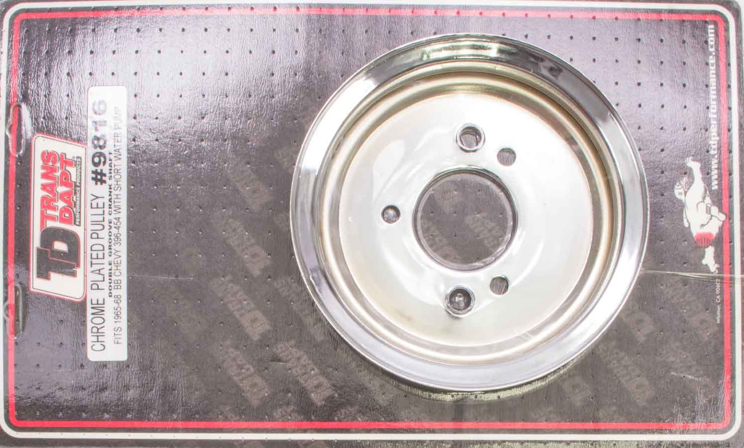 Trans-Dapt Performance 9816 BBC Crankshaft Pulley Trans-Dapt Performance 9816