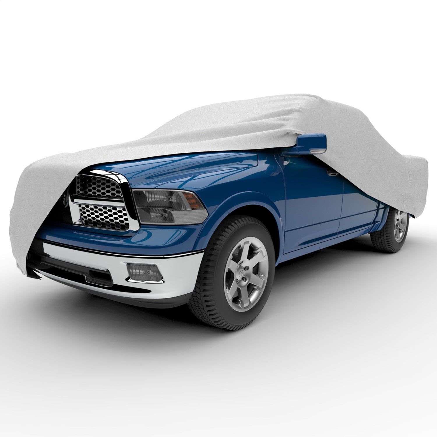 Budge TRB-4X Rain Barrier™ Truck Cover; Fits Up To 249 in.; Incl. Storage Bag; Gray; Budge TRB-4X