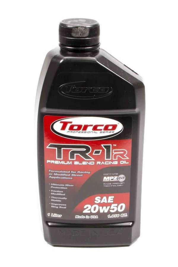 Torco Racing Oils A142050CE TR-1 Racing Oil 20W50 1 Liter Torco Racing Oils A142050CE