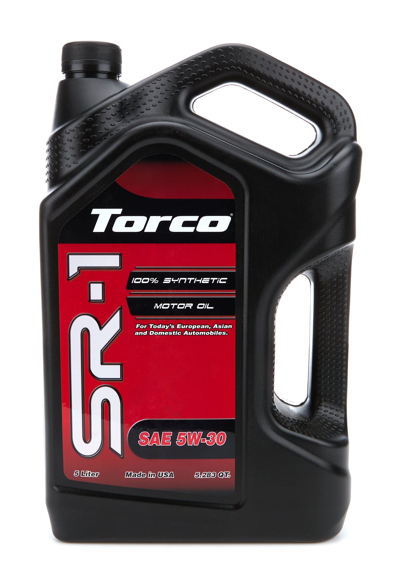 Torco Racing Oils A160530LE SR-1 Synthetic Oil 5w30 5 Liter Bottle Torco Racing Oils A160530LE