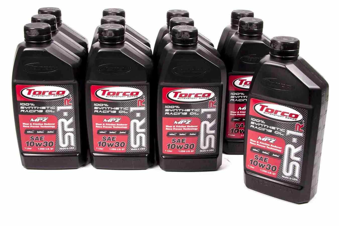 Torco Racing Oils A161033CE SR-1 Synthetic Oil 10w30 Case/12 Torco Racing Oils A161033CE
