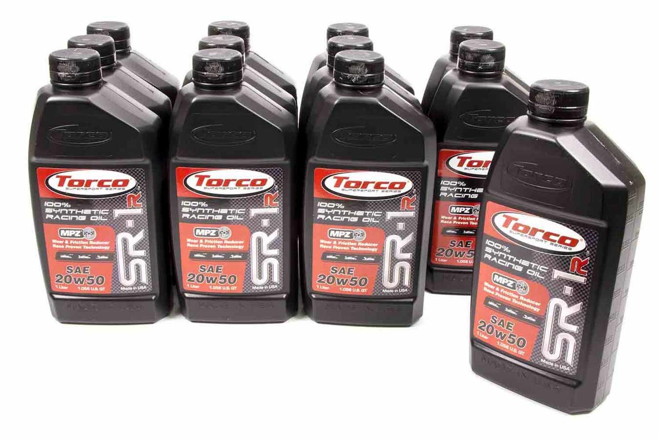 Torco Racing Oils A162055C SR-1 Synthetic Oil 20w50 Case/12 Torco Racing Oils A162055C