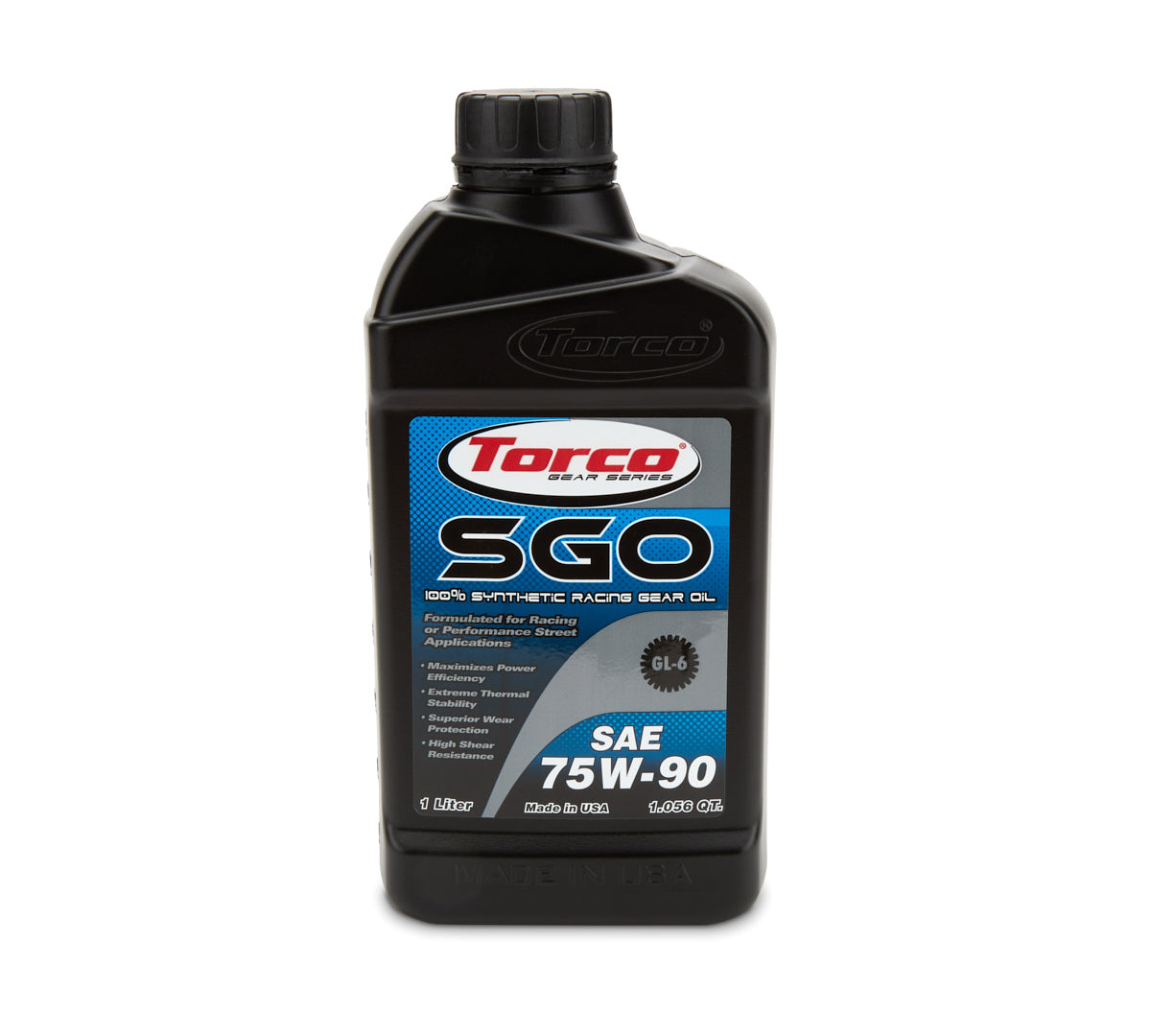 Torco Racing Oils A257590CE SGO 75W90 Synthetic Racing Gear Oil 1-Liter Torco Racing Oils A257590CE