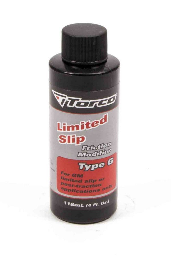 Torco Racing Oils AFM0010JE GM Limited Slip Additive Type G 4oz Bottle Torco Racing Oils AFM0010JE