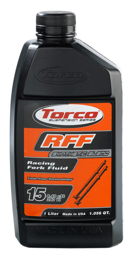 Torco Racing Oils T830015CE RFF Racing Fork Fluid 15 -1-Liter Bottle Torco Racing Oils T830015CE