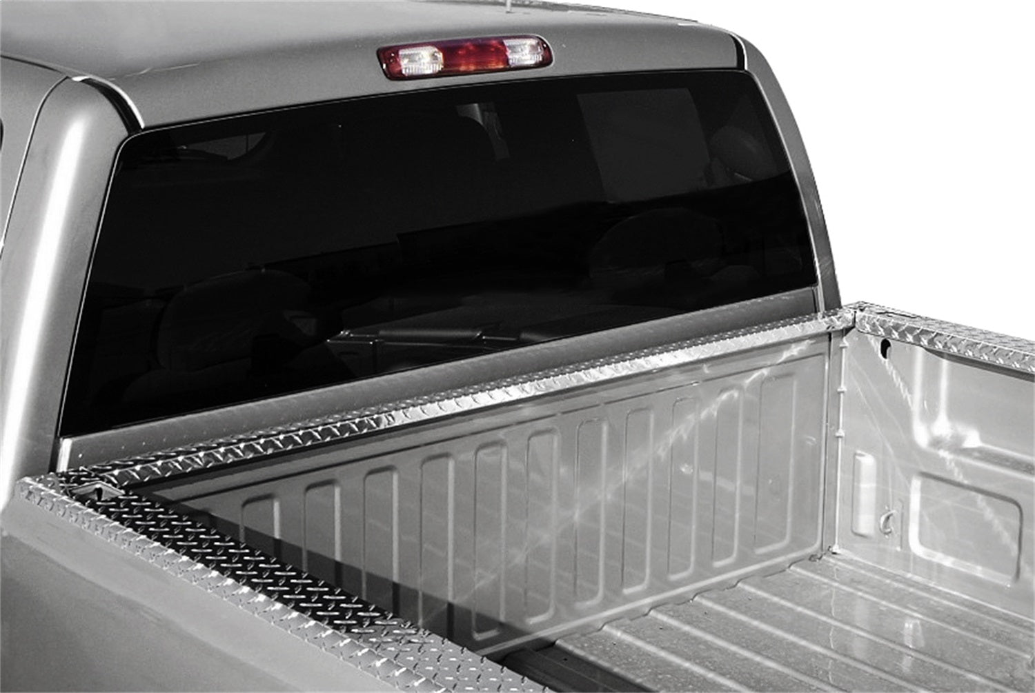 ICI BH46TB Truck Bed Bulkhead Cap; Treadbrite Aluminum; ICI BH46TB