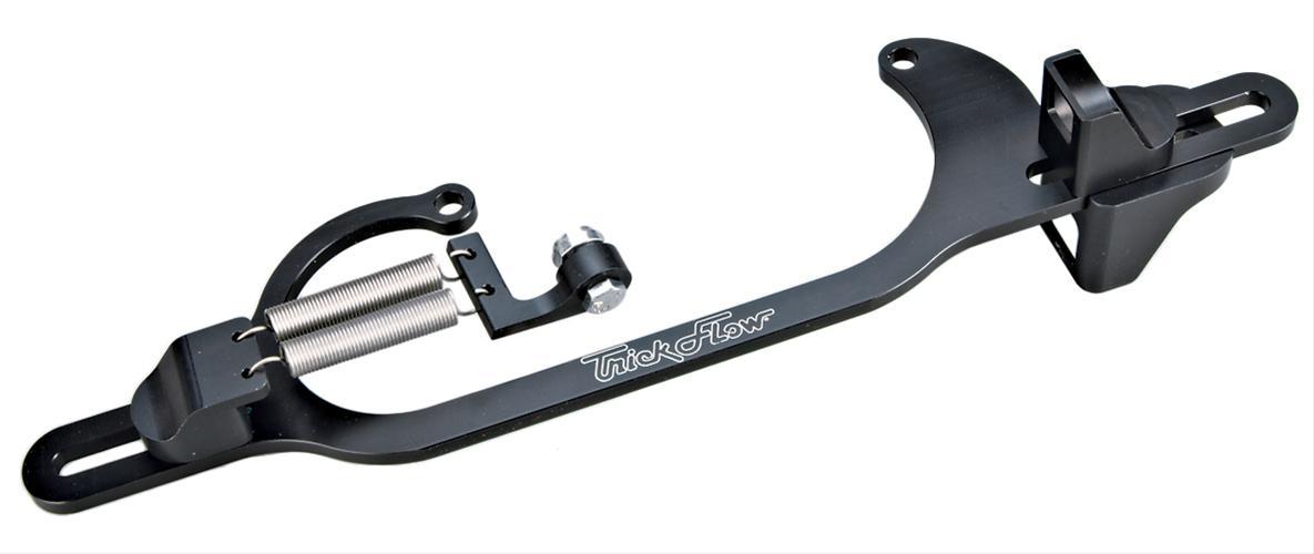 Trick Flow TFS-20000 Throttle cable bracket 4150/4165 Black Anodized Trick Flow TFS-20000