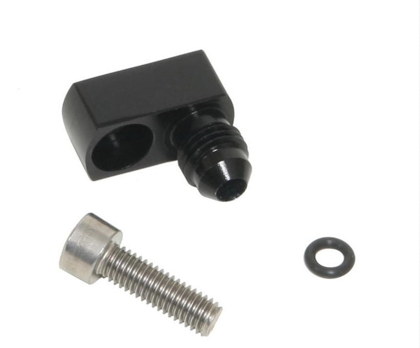 Trick Flow TFS-30600611 LS Engine Steam Line -4 AN Alum Black Each Trick Flow TFS-30600611