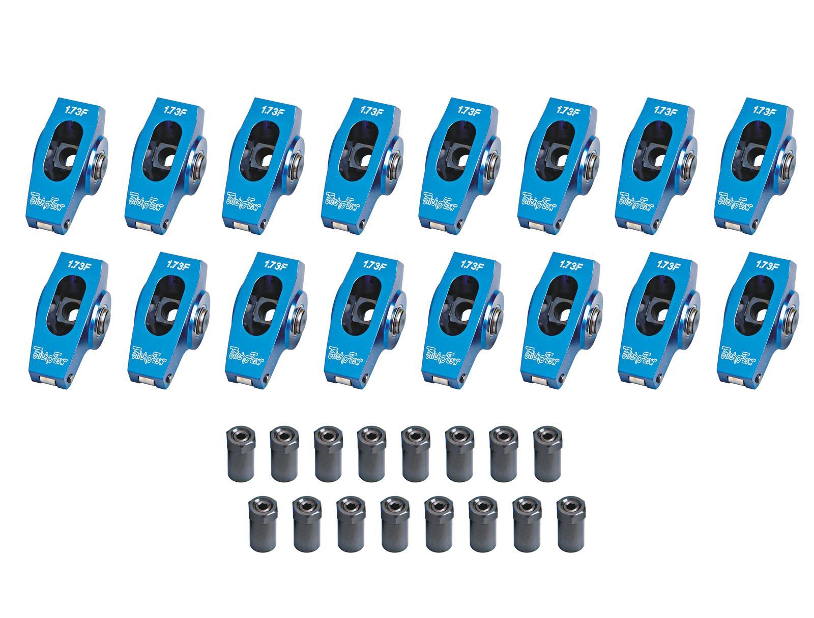 Trick Flow TFS-53400621 BBF Roller Rocker Arm Set 1.73 Ratio 7/16 Stud Trick Flow TFS-53400621