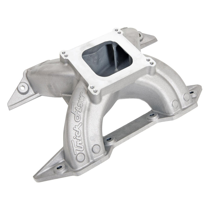 Trick Flow TFS-61600111 BBM B Intake  Manifold w/4150 Carb Flange Trick Flow TFS-61600111