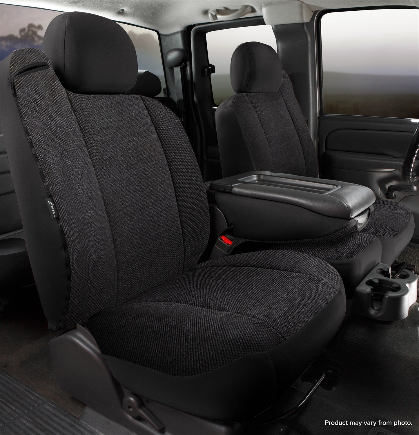 FIA TRS48-37 BLACK Wrangler™ Solid Seat Cover FIA TRS48-37 BLACK