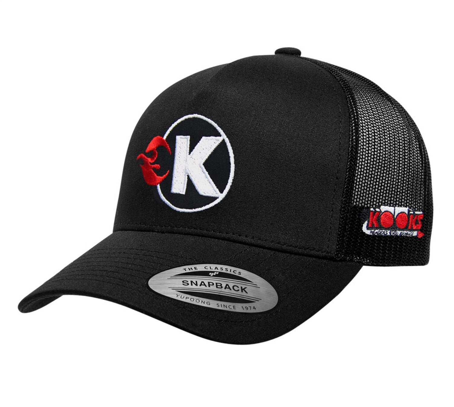 Kooks Custom Headers TS-HAT2021 K-Flame Snapback Hat Kooks Custom Headers TS-HAT2021