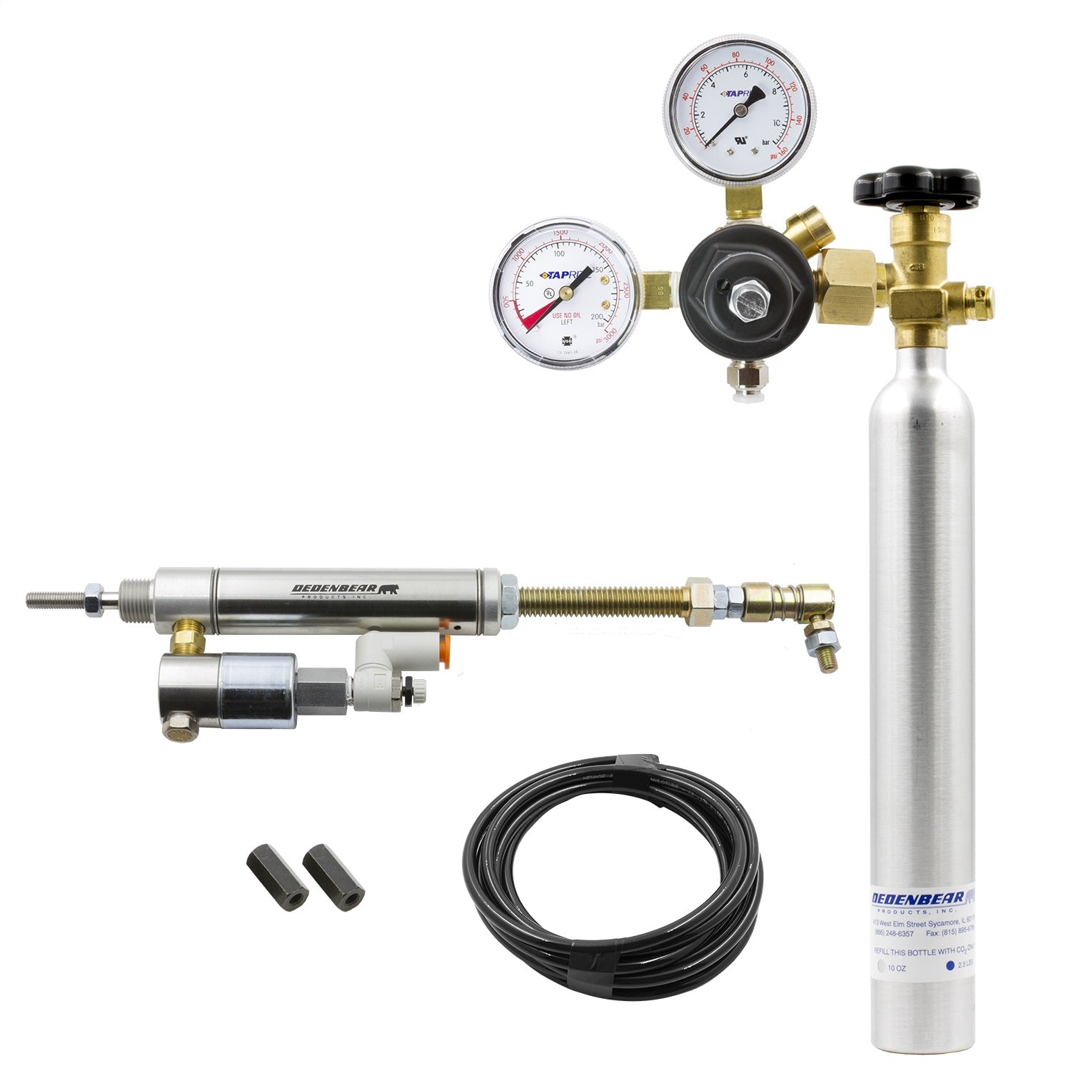 Dedenbear TS25K THROTTLE STOP KIT; LINKAGE TYPE; LNG STROKE; BIG BORE; EZ ADJ INCL AB10K BTL KIT Dedenbear TS25K