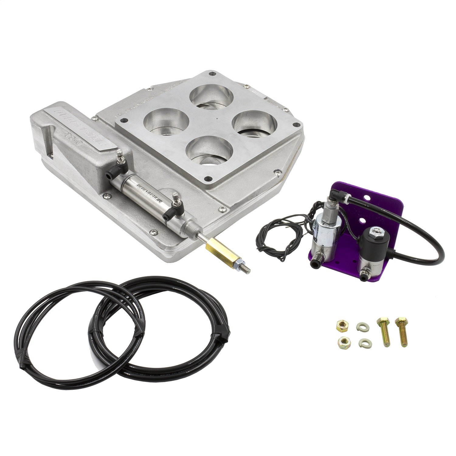Dedenbear TS6 THROTTLE STOP; DISC TYPE; DOM. HOLLEY 4500 (2-1/16in. BORE) Dedenbear TS6