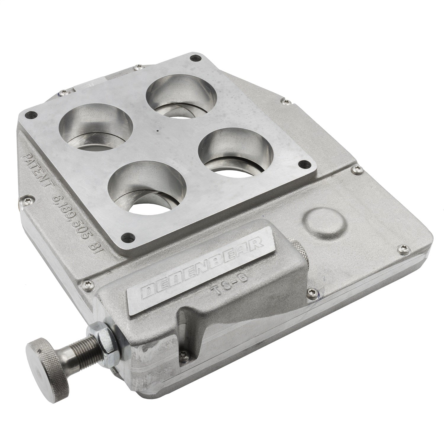 Dedenbear TS6MB THROTTLE STOP; DISC TYPE; MANUALLY ADJUSTED; DOM.HOLLEY (2 1/8in. BORE) Dedenbear TS6MB