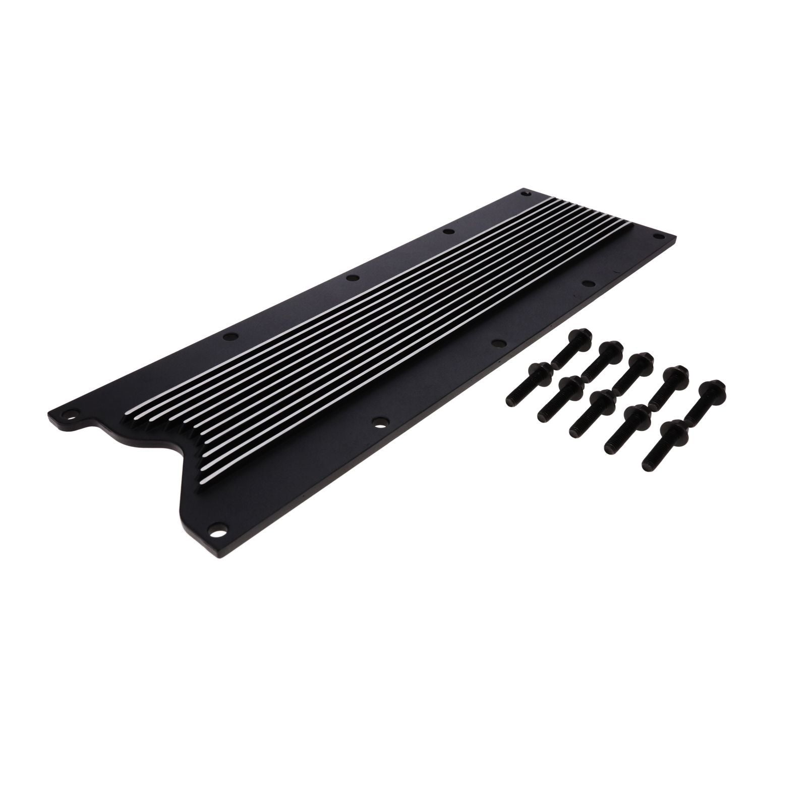 Top Street Performance 81045BK LS1/LS6 Finned Aluminum Black Valley Cover Top Street Performance 81045BK