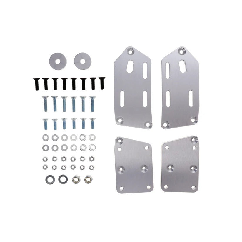 Top Street Performance 81150 LS To Foxbody Mustang Swap Adapter Plates Top Street Performance 81150