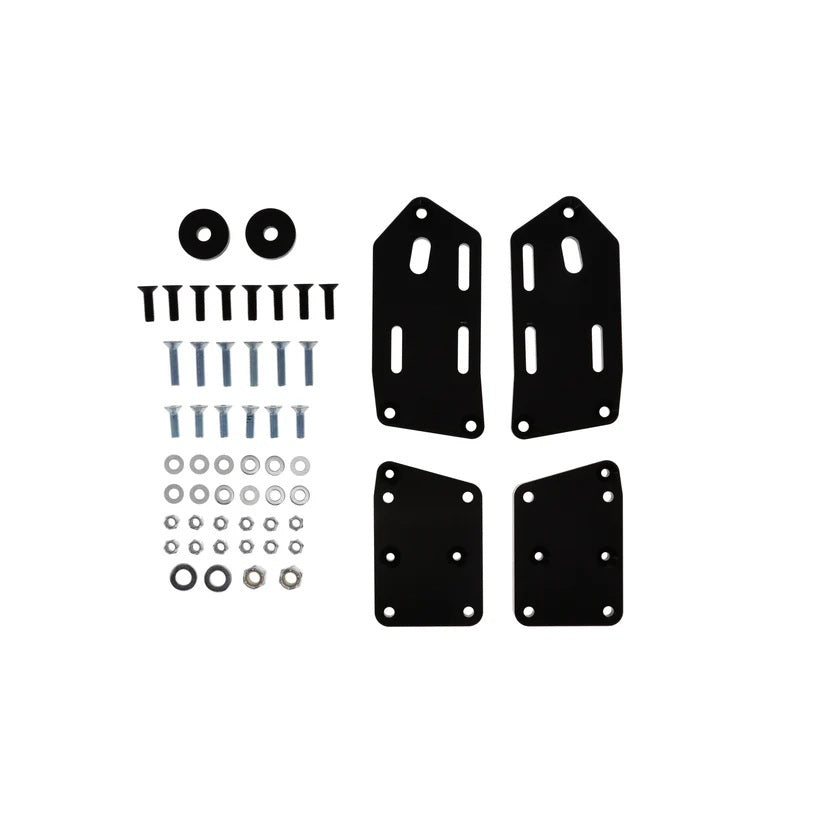 Top Street Performance 81150BK LS To Foxbody Mustang Swap Adapter Plates Top Street Performance 81150BK