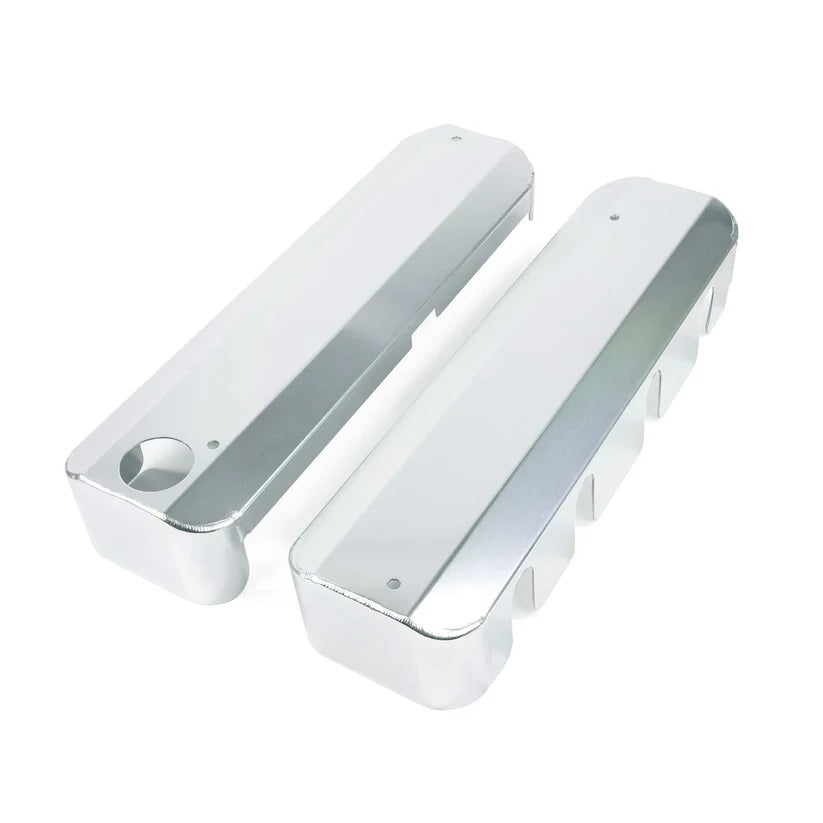 Top Street Performance JM8081-7CA Natural Fab Aluminum LS Coil Covers Top Street Performance JM8081-7CA