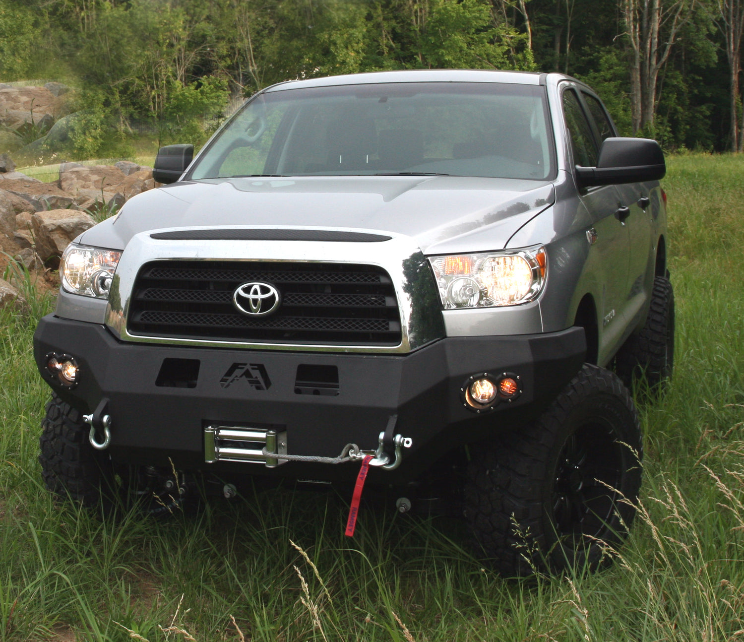 Fab Fours TT07-H1851-B Premium Heavy Duty Winch Front Bumper Fab Fours TT07-H1851-B