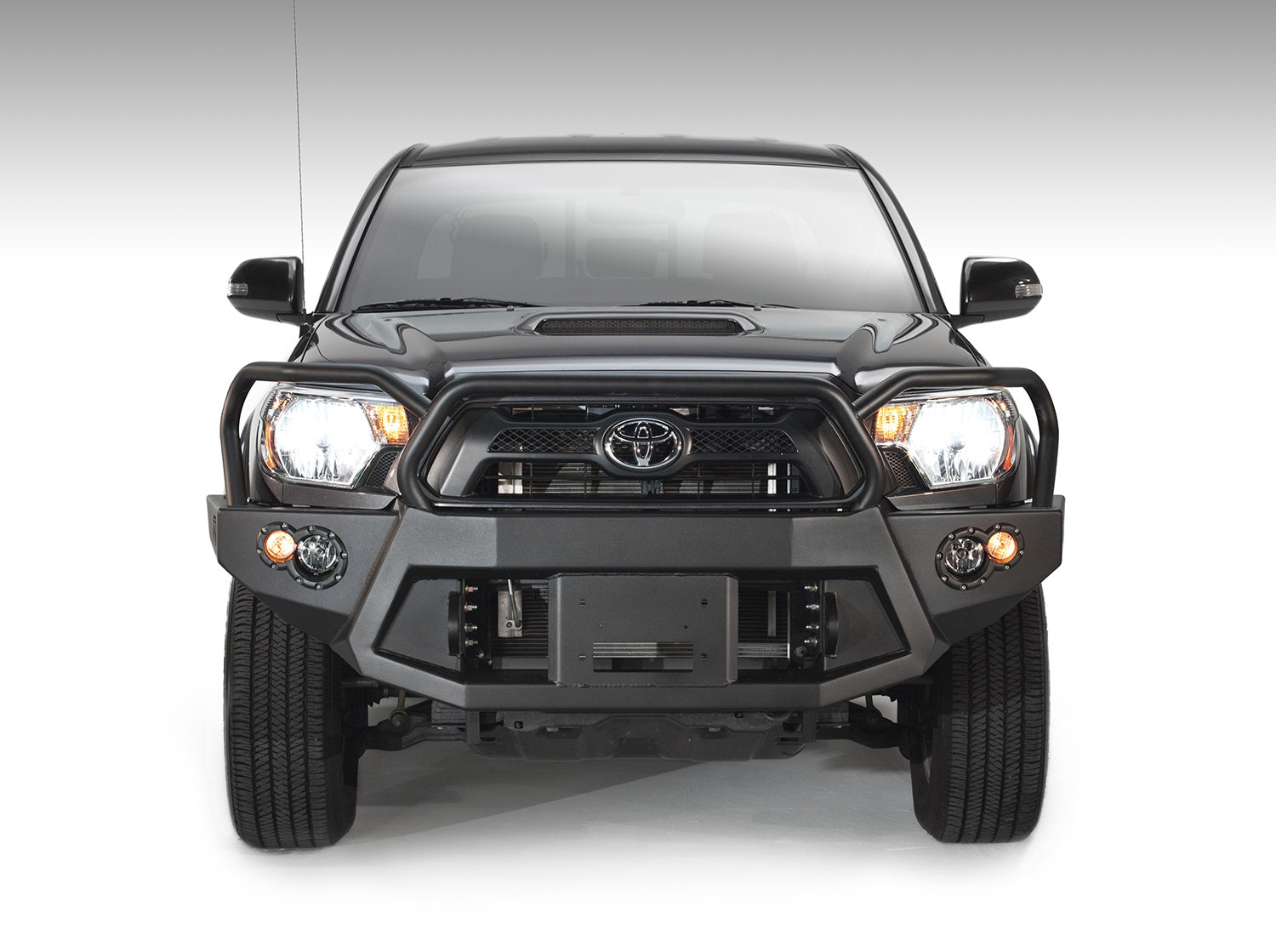 Fab Fours TT12-B1650-B Premium Heavy Duty Winch Front Bumper Fab Fours TT12-B1650-B