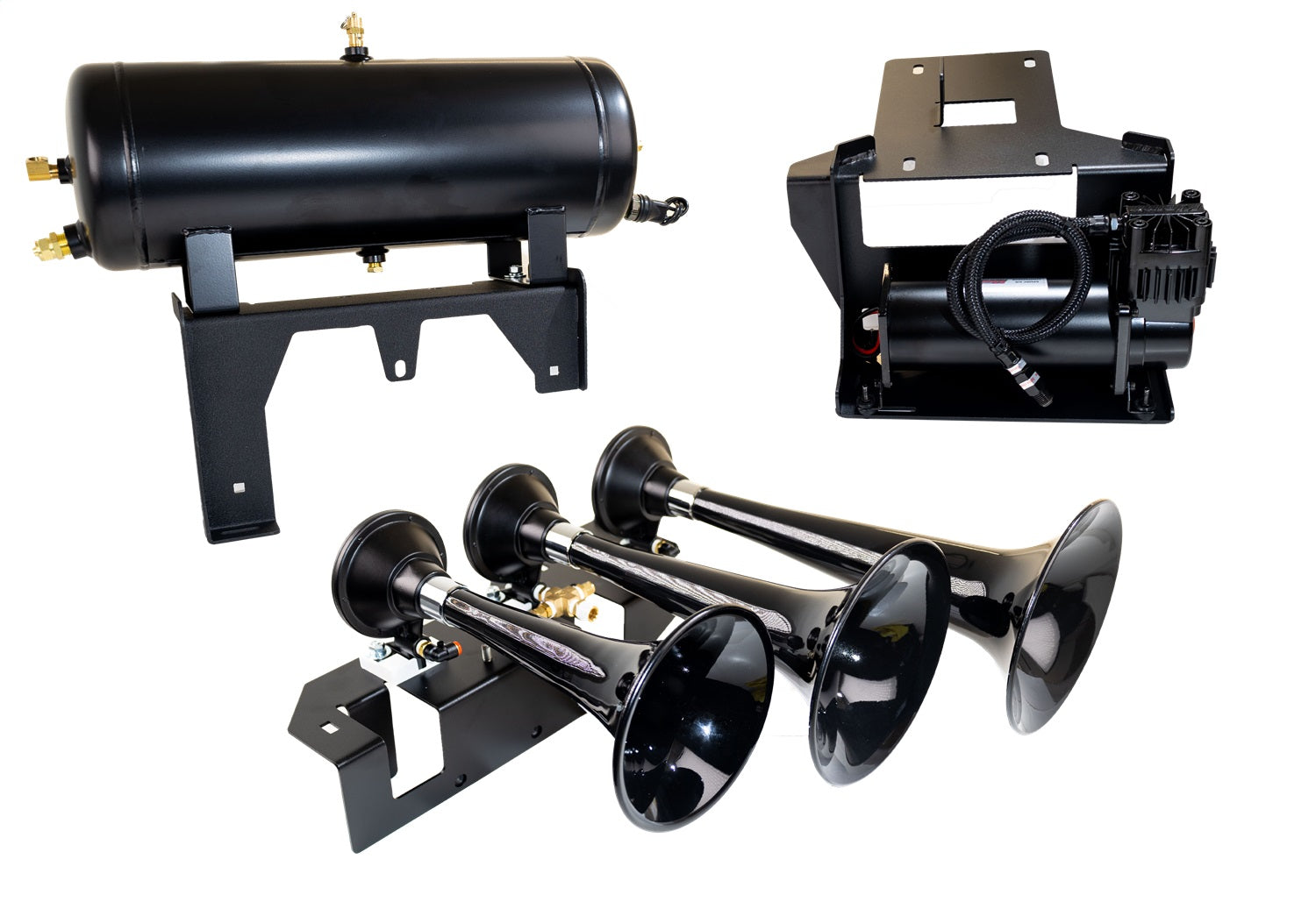 Kleinn Automotive Air Horns TUN-230 Train Horn And Onboard Air System w/Horn Kleinn Automotive Air Horns TUN-230