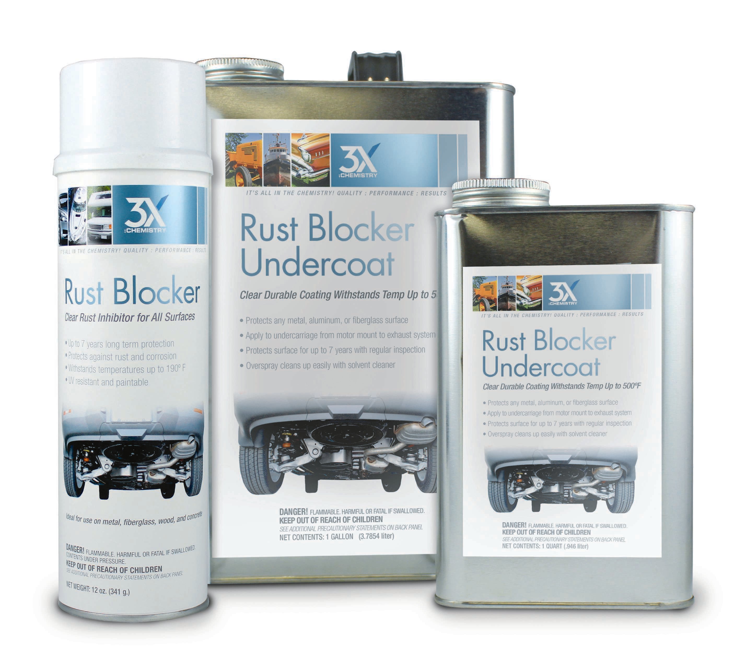 3X Chemistry 04189 Rust Blocker Gallon 3X Chemistry 04189