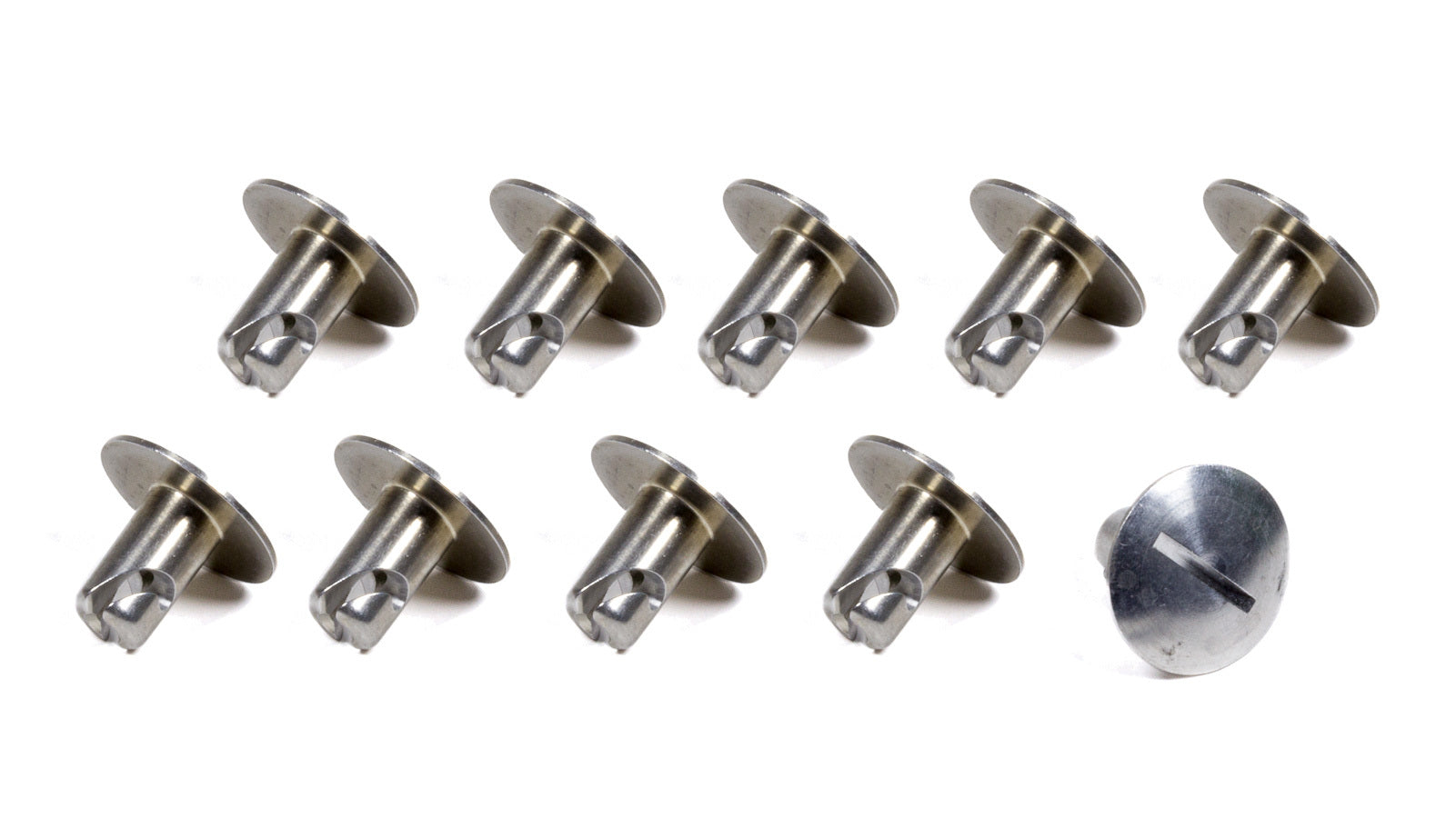 Triple X Race Components CH-4405-10 Large Head Button .500 Long Alum 10 Pack Triple X Race Components CH-4405-10