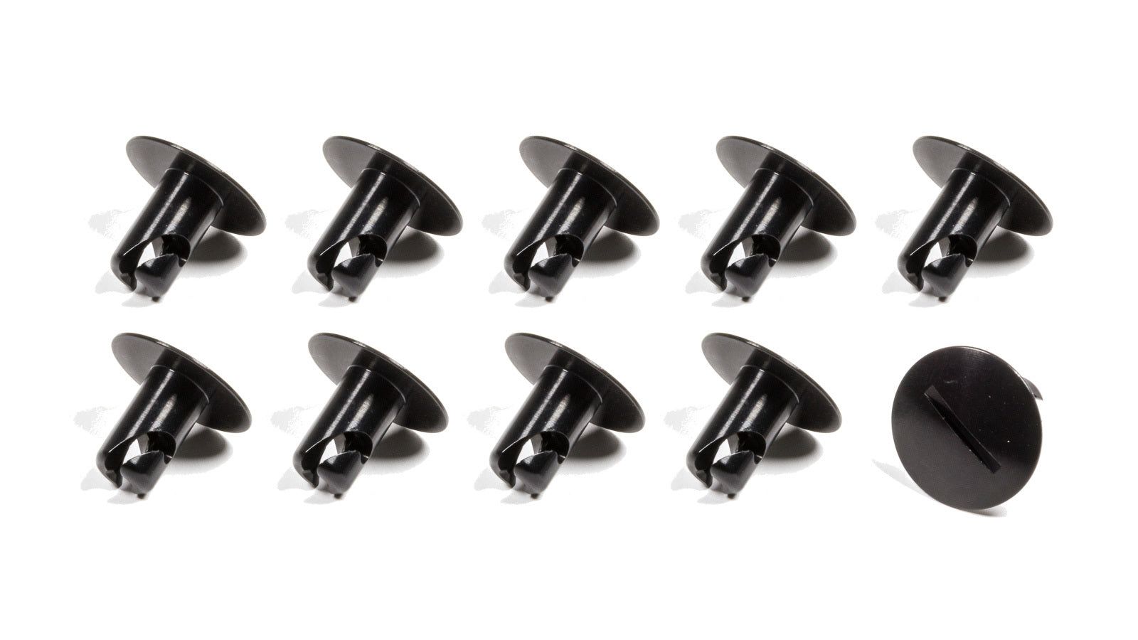 Triple X Race Components CH-4405-10BLK Large Head Button .500 Long Black Alum 10 Pack Triple X Race Components CH-4405-10BLK