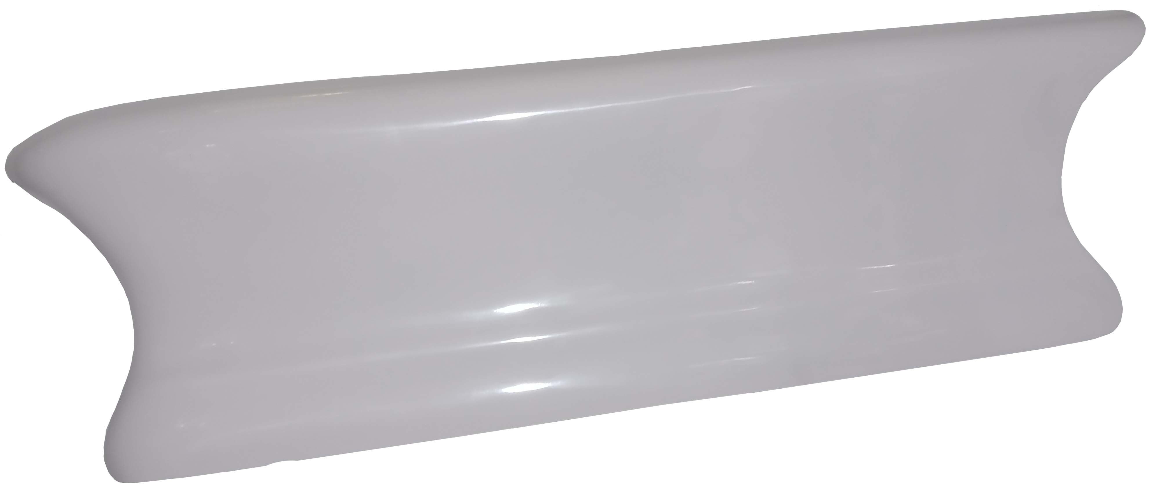 Triple X Race Components KT-BW-0002 Champ Kart Fiberglass le ft side panel.  White. Triple X Race Components KT-BW-0002