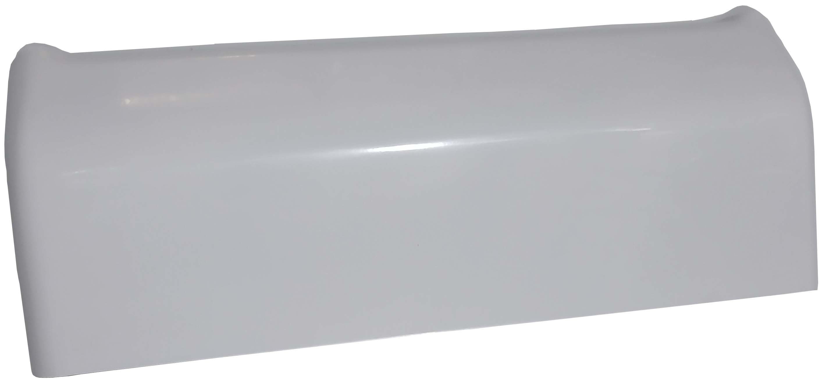 Triple X Race Components KT-BW-1288 Champ Kart Fiberglass vi sor.  White. Triple X Race Components KT-BW-1288