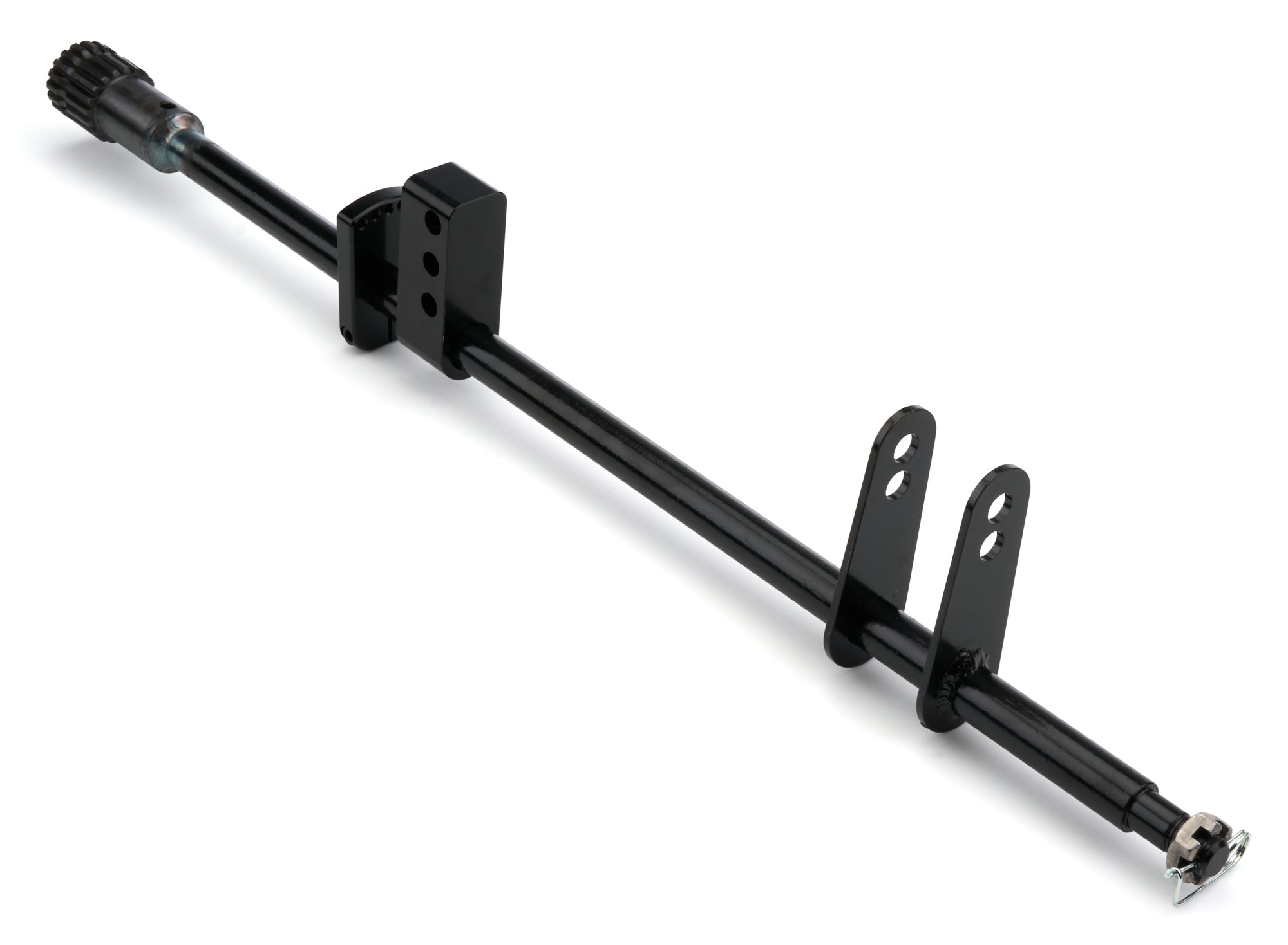 Triple X Race Components KT-ST-8290BLK Champ Kart Steering Shaf t (Complete).  Splined E Triple X Race Components KT-ST-8290BLK
