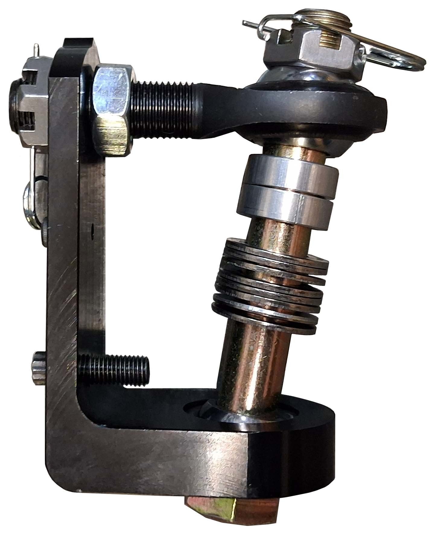 Triple X Race Components KT-SU-4820BLK Champ Kart 10 Degree Lef t Side Caster L-Bracket Triple X Race Components KT-SU-4820BLK