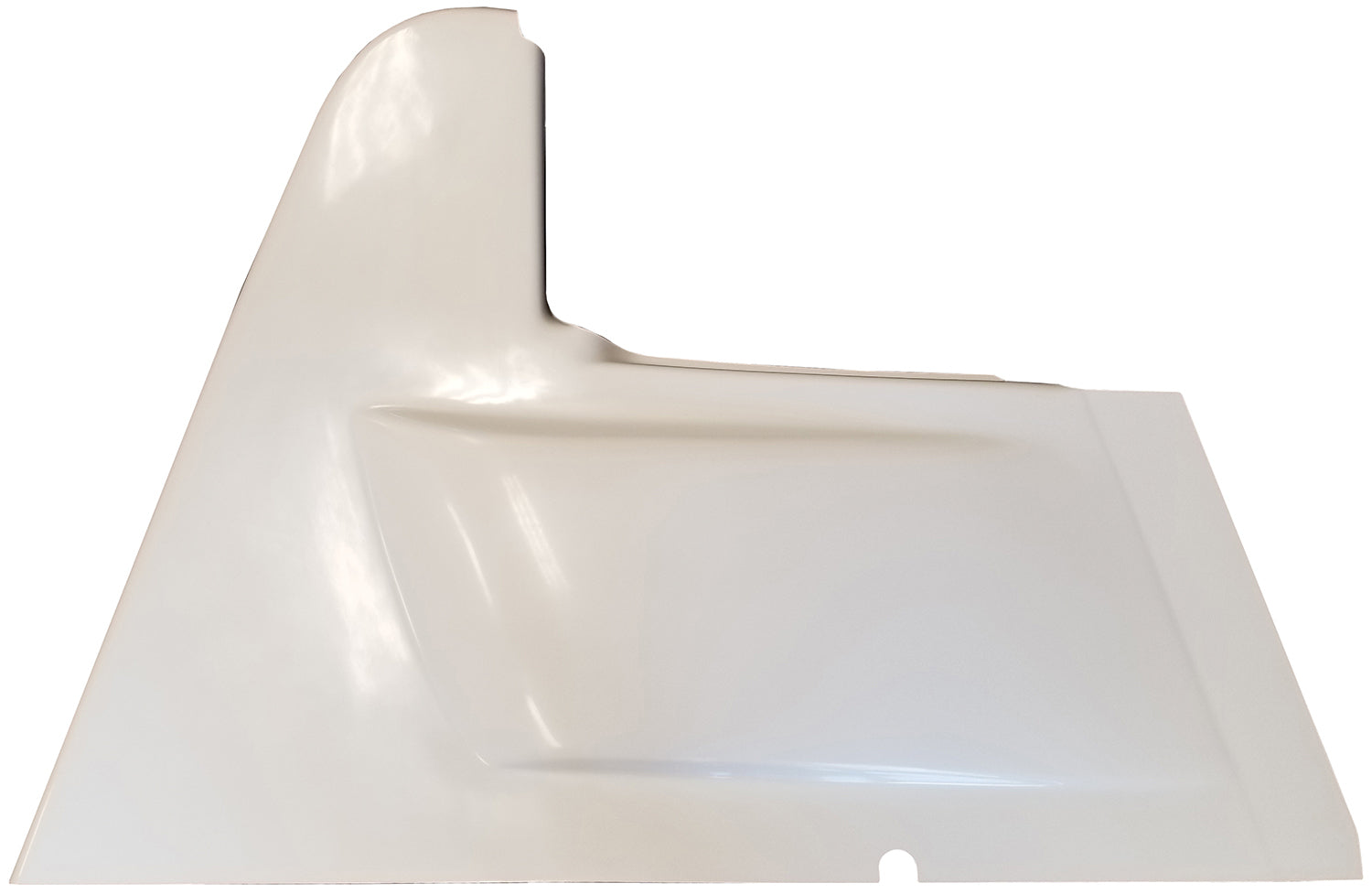 Triple X Race Components TXRSC-BW-1956 Right Arm Guard Wedge Style For WoO Bars White Triple X Race Components TXRSC-BW-1956