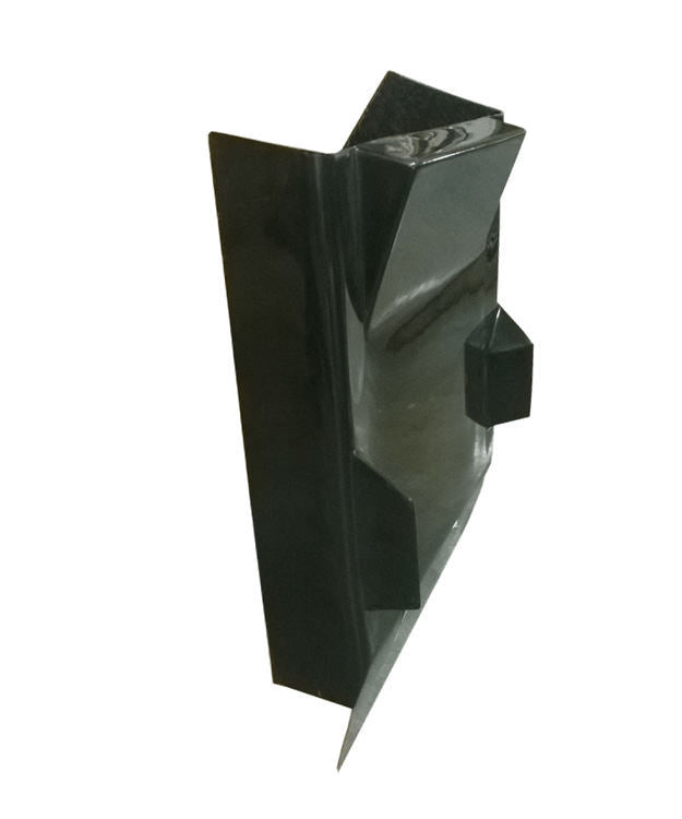 Triple X Race Components SC-BW-6447BLK Dual Duct Inside Rail Dash Black Triple X Race Components SC-BW-6447BLK