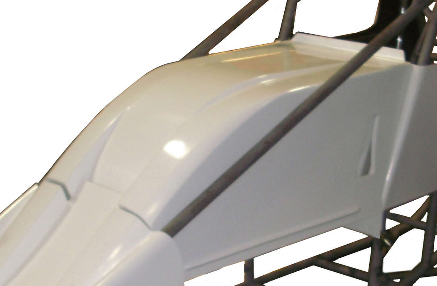 Triple X Race Components SC-BW-6837 Dual Duct Inside Rail Hood Triple X Race Components SC-BW-6837
