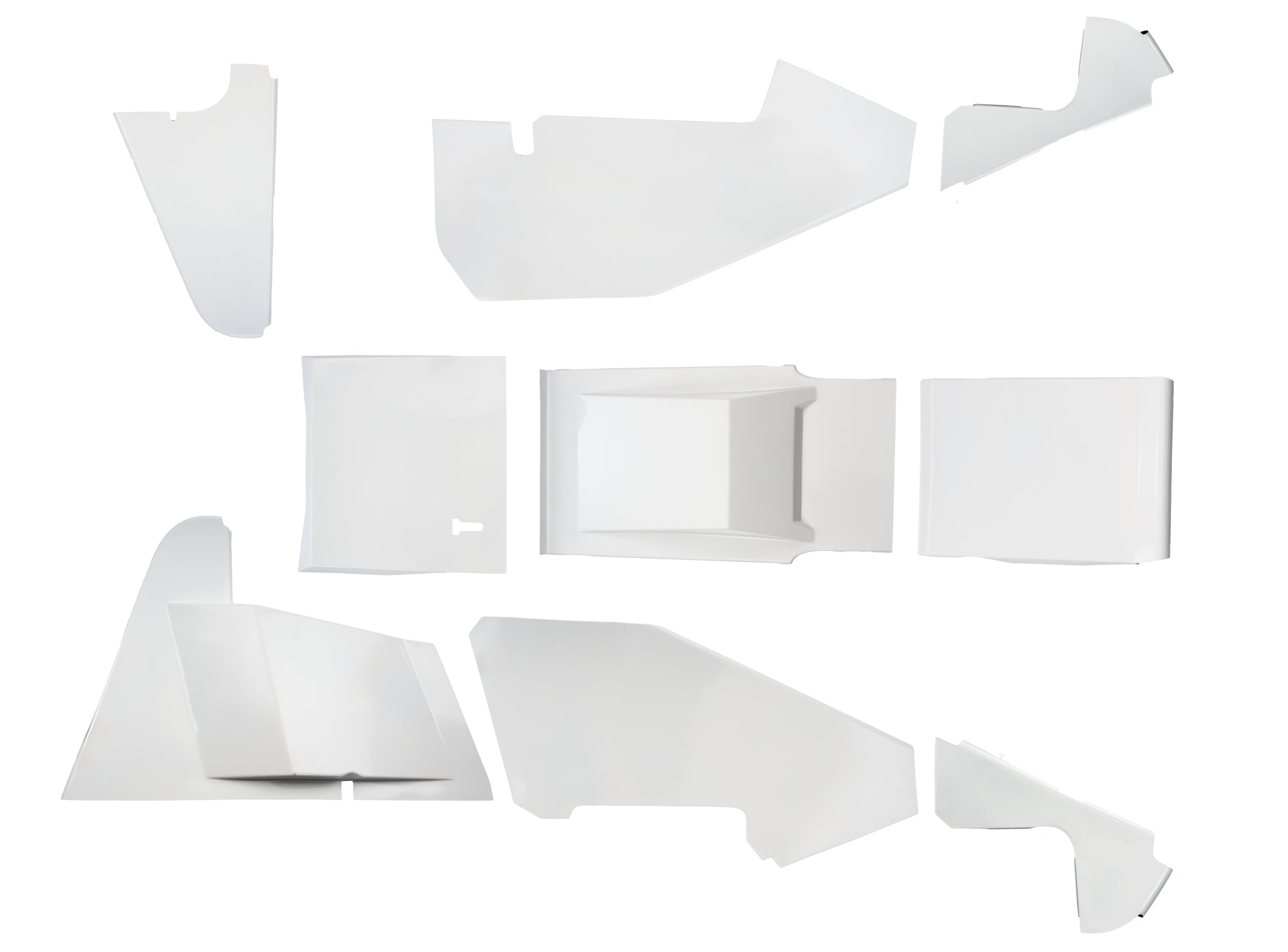 Triple X Race Components SC-BW-K5570 5-Series Sprint Car Body Complete White Triple X Race Components SC-BW-K5570