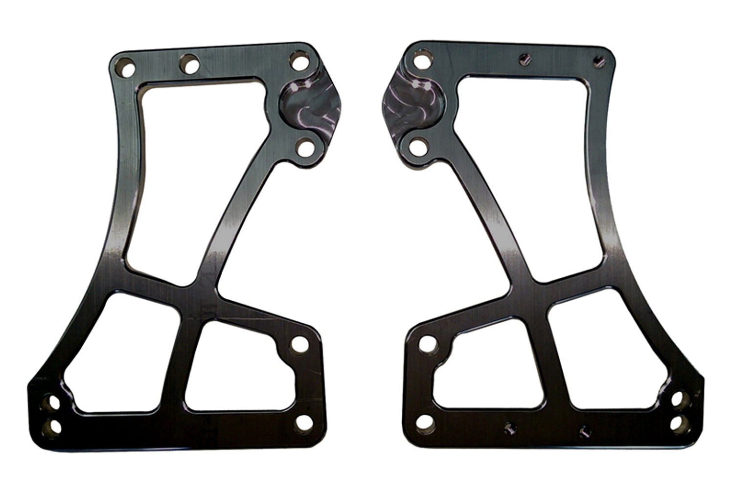 Triple X Race Components SC-EG-0009BLK Sprint Car Front Motor Plate Two Piece Black Triple X Race Components SC-EG-0009BLK