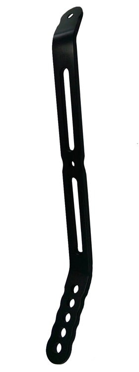 Triple X Race Components SC-TW-0030BLK Nose Wing Rear Strap Bent To Side Board Black Triple X Race Components SC-TW-0030BLK
