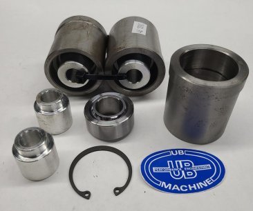 UB Machine 46-1090-KIT Monoball Pivot Kit Metric Trailing Arm UB Machine 46-1090-KIT